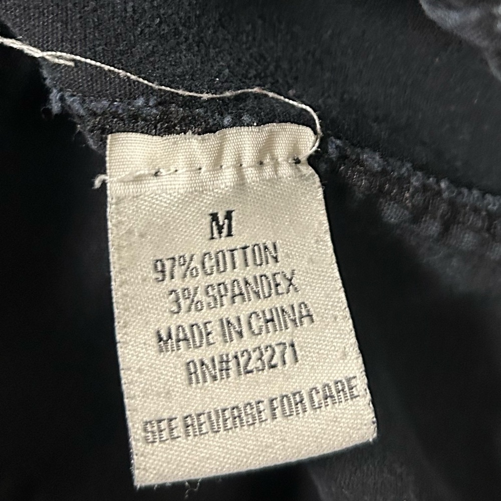 Black Denim Cargo Jeans - Picture 10 of 12